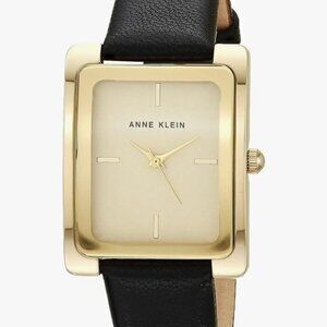 NIB Anne Klein Women's Leather Strap Watch